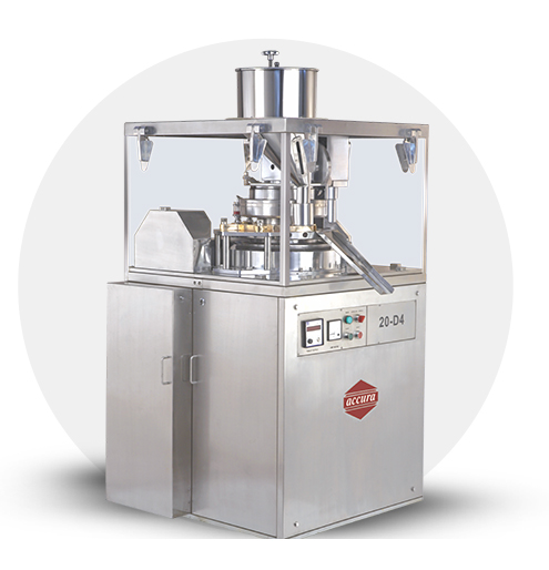 D-4 Single Sided Rotary Tablet Press