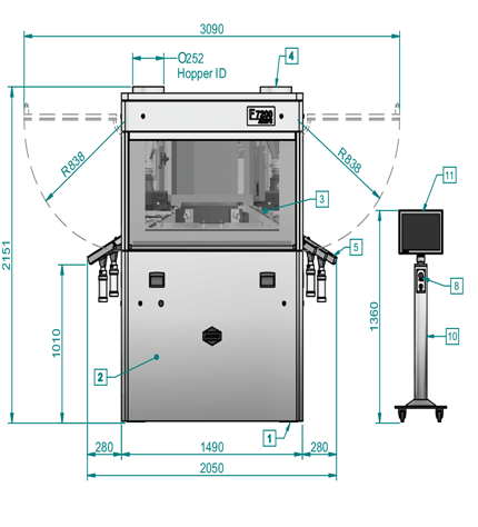 High Speed Double Rotary Tablet Compression Machine